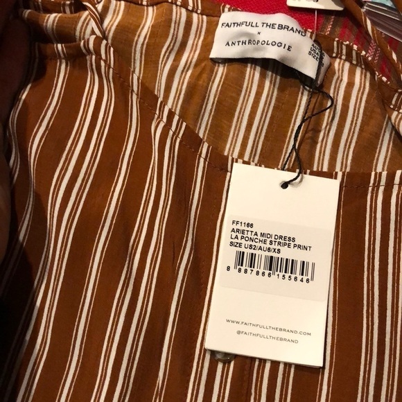 Faithful The Brand Arietta Stripes Dress - Picture 5 of 5